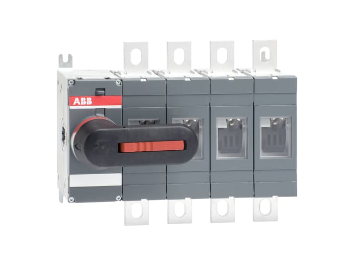 ABB - Front operated switch-disconnectors with direct mounted handle OT315E04K SEZ 4P 315A.