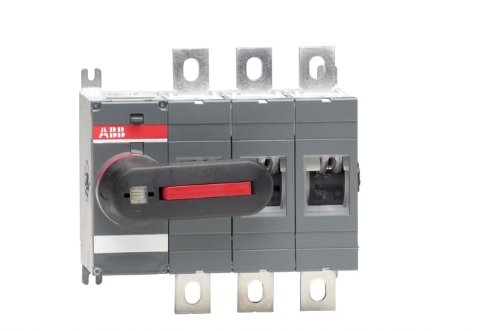 ABB - Front operated switch-disconnectors with direct mounted handle OT400E03K SEZ 3P 400A.