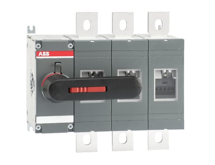 ABB - Front operated switch-disconnectors with direct mounted handle OT800E03K SEZ 3P 800A.