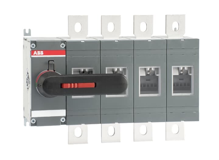 ABB - Front operated switch-disconnectors with direct mounted handle OT800E04K SEZ 4P 800A.