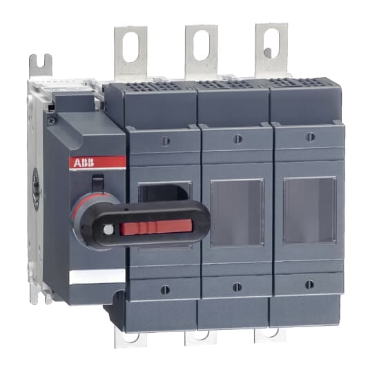ABB - OS200D03K SEZ. FUSIBILE NH 200A 3 POLI CON MANIGLIA OPERATA FRONTALMENTE DIN.