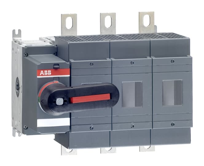 ABB - Switch fuse, front operated, 3-poles, DIN, 400A OS400D03K SEZ. FUS. NH 400A 3P CON MANIG.