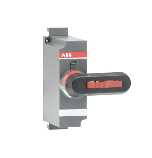 ABB - OSV250DK maniglia diretta nera OS200..25 front operated direct mounted handle.