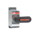 ABB - Maniglia diretta montata frontalmente, operata anteriormente OSV400DK MANIGLIA DIRETTA NERA OS400D.