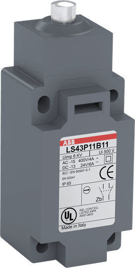 ABB - LS40P11B11 Limit Switch FINECORSA IN PLASTICA 40MM.
