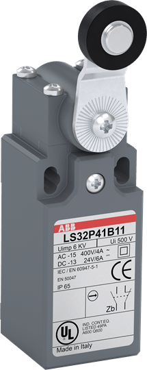 ABB - LS30P41B11 Limit Switch FINECORSA: affidabile e preciso, ideale per applicazioni industriali che richiedono un controllo accurato dei limiti di movimento. EO 771 9
