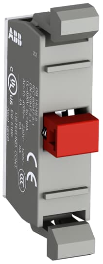 ABB - Contatto NC con micro switch block MCBL-01 per un'efficace azione di controllo.