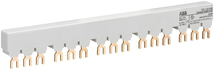 ABB - PS1-5-0-65 3-phase busbar e BARRE COLL. X 5 MS116/132 per un'installazione efficiente ed affidabile.