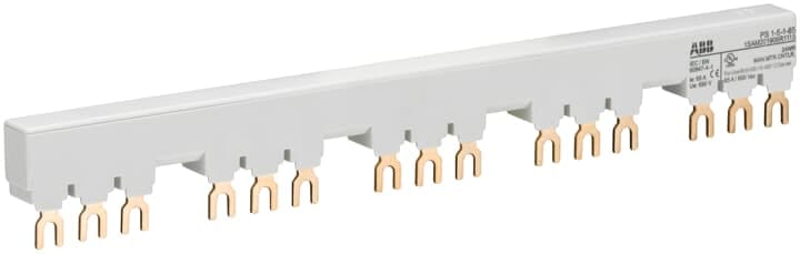 ABB - PS1-5-1-65 3-phase busbar coll. x 5 MS116/132 + 1AUX.