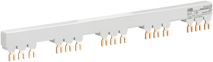 ABB - PS1-5-2-65 3-phase busbar coll. x 5 MS116/132 + 2aux.