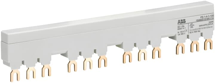 ABB - Barre coll. 100A x4 MS132+1AUX PS1-4-1-100.