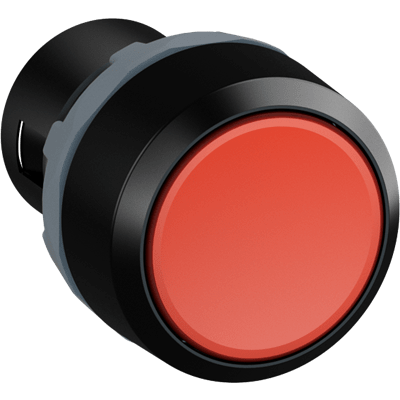 ABB - Pulsante di reset modulare rosso KPR1-100R.