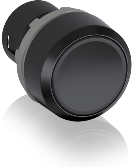 ABB - Black Modular Reset Pushbutton KPR1-100B PULSANTE DI RESET.