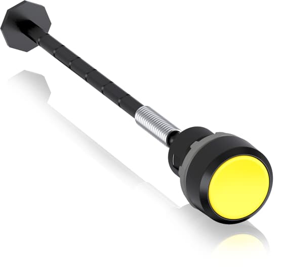 ABB - Pulsante di reset modulare giallo KPR3-100Y.