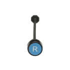 ABB - Pulsante di reset modulare blu KPR3-101L.