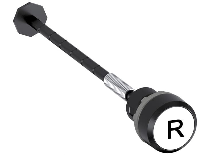 ABB - Pulsante di reset modulare bianco KPR3-101W.