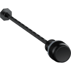 ABB - Black Modular Reset Pushbutton KPR4-100B Pulsante di Reset.