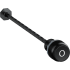 ABB - Pulsante di reset modulare nero KPR4-105B.