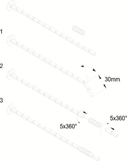 ABB - Shaft KA1-8046 Accessori Pulsanti Reset per un'efficace gestione dei comandi e delle funzioni.