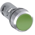 ABB - Green compact pushbutton CP1-30G-02 puls.inst.verde ghier.met.2NC.