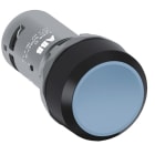 ABB - Blue compact pushbutton CP2-10L-10 puls.stab.blu g.plas.nera 1NA.