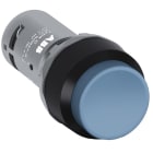ABB - Blue compact pushbutton CP3-10L-02 puls.inst.blu g.plas.nera 2NC.