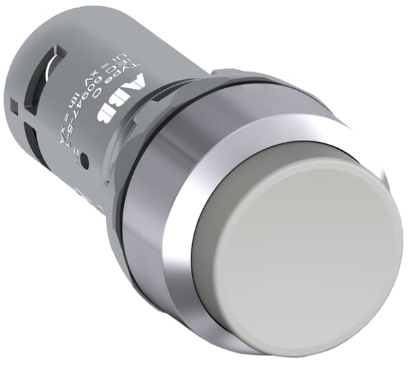 ABB - Grey Compact Pushbutton CP3-30U-20 PULS.INST.GRIGIO GHIE.MET.2NA ER 188 3