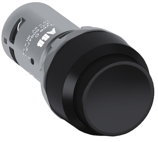 ABB - CP4-10B-20 PULSANTIERA STABILIZZATA NERA IN PLASTICA CON 2 NORMALMENTE APERTI.