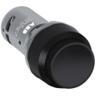 ABB - CP4-10B-11 Black Compact Pushbutton PULSANTIERA STABILE NERA 1NA+1NC.