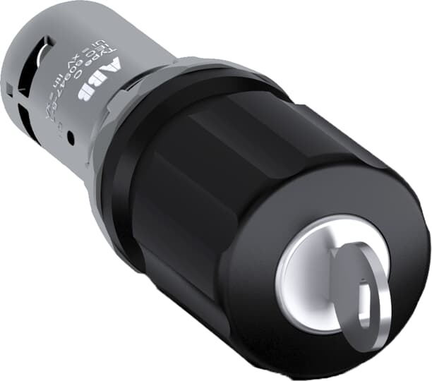 ABB - Black compact machine stop CE3K1-10B-11 ARRES.MONOBL.KEY 1NA+1NC.