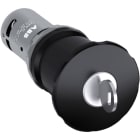 ABB - Black Compact Machine Stop ARRES.MONOBL.KEY 1NA+1NC CE4K1-10B-11