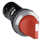 ABB - C2SS1-30R-10 Selettore a 2 posizioni rosso in metallo galvanizzato 1NA.