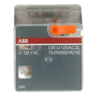 ABB - CR-U120AC2L Pluggable interface relay AL.120VAC 2 C/O 250V/10A LED.