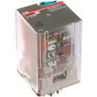 ABB - CR-U110DC3L Pluggable interface relay AL.110VDC 3 C/O 250V/10A LED.