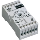 ABB - CR-U3S ZOCCOLO X 3 C/O per CR-U Socket.