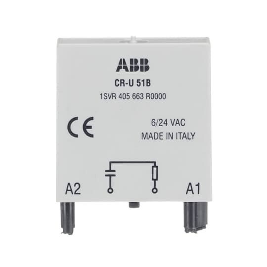 ABB - CR-U51B Pluggable module CIRCUITO RC 6-24VAC - CR-U