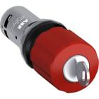 ABB - Red Compact Emergency Stop CE3K1-10R-02 Monobloc Emergency Key 2NC.