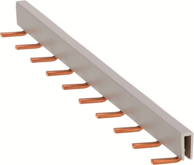 ABB - Pettine di collegamento 10 poli CR-MJ per un'efficace connessione elettrica.