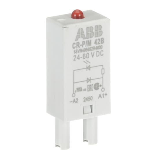 ABB - CR-P/M42B diodo + LED rosso 24-60 VCC.