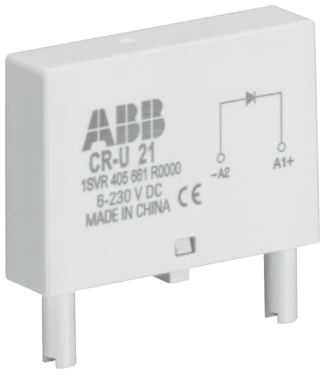 ABB - CR-U62E LED rosso 24-60 VCA/CC: illuminazione affidabile e versatile per ogni ambiente.