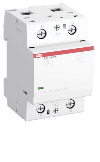 ABB - ESB100-20N-01 Installation Contactor 24V C.C./C.A.