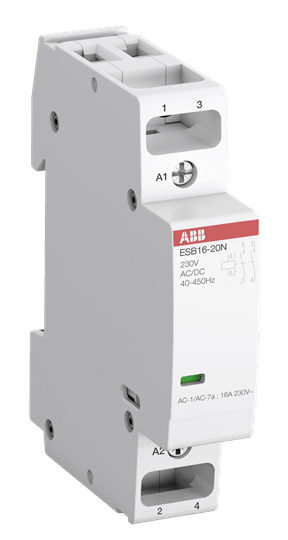ABB - ESB16-02N-14 Installation Contactor 12V C.C./C.A.