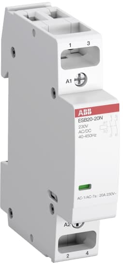 ABB - ESB20-11N-14 Installation Contactor 12V C.C./C.A.