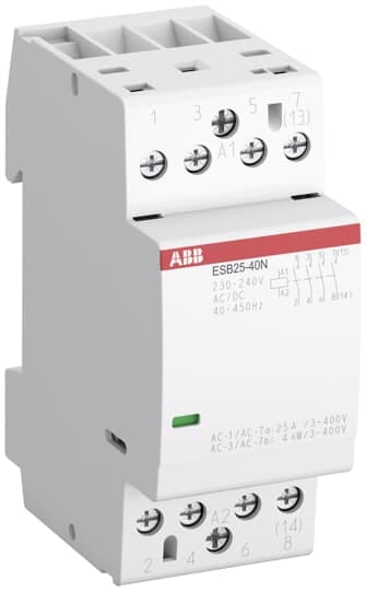 ABB - ESB25-22N-02 Installation Contactor 42V C.C./C.A. ESB2522N02