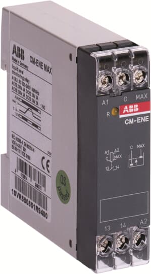 ABB - CM-ENE MAX Liquid level relay MAX RELE LIV.LIQ.MAX220-240VCA.