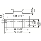 ABB - ADP.01 Adapter for screw-mounting KM01 KIT MONTAGGIO A VITE X PANN.22.5MM.