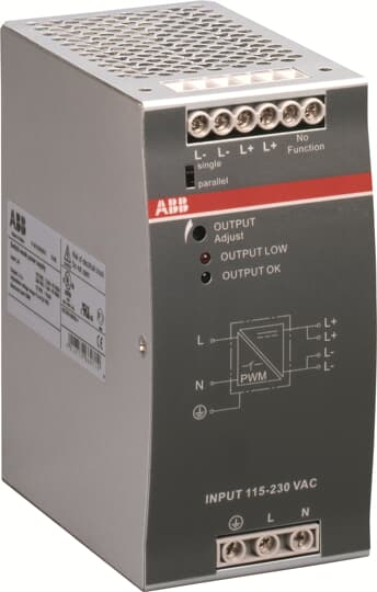 ABB - CP-E 12/10.0 input 115/230VAC output 12VDC/10A - efficiente e affidabile per le tue esigenze di alimentazione. ET 669 0