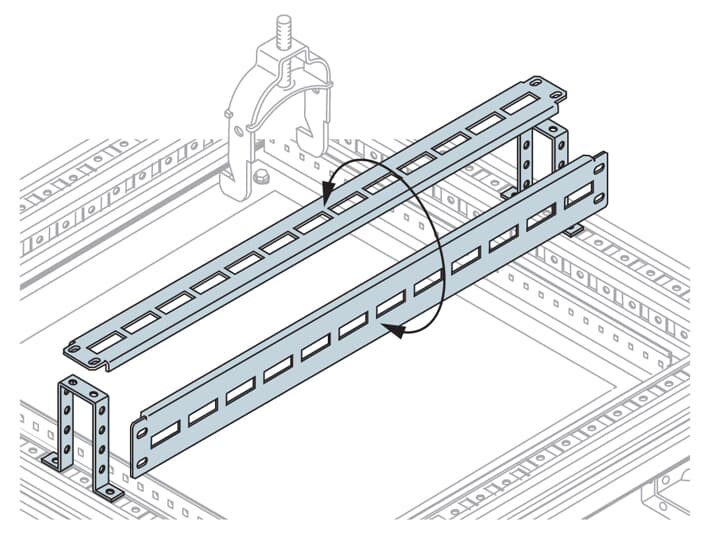 ABB - Supporto ancoraggio cavi e bracket retainer L 600.