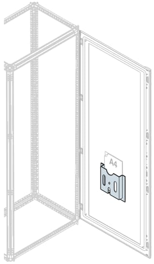 ABB - Tasca portaschemi in plastica per A4 7035. EV1075K