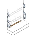 ABB - N.2 supporti orizzontali e inclinati con morsetti per terra.